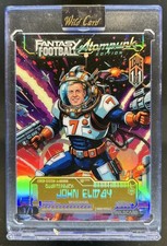 2026 Wild Card Atompunk John Elway True Color Match #1/1