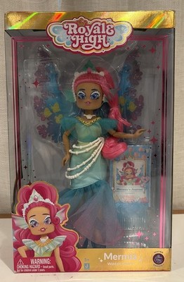 ROYALE HIGH 9 In MERMIA THE WATER FAIRY-WAVE 1 SERIES -OPEN BOX-NO CODE INSIDE 