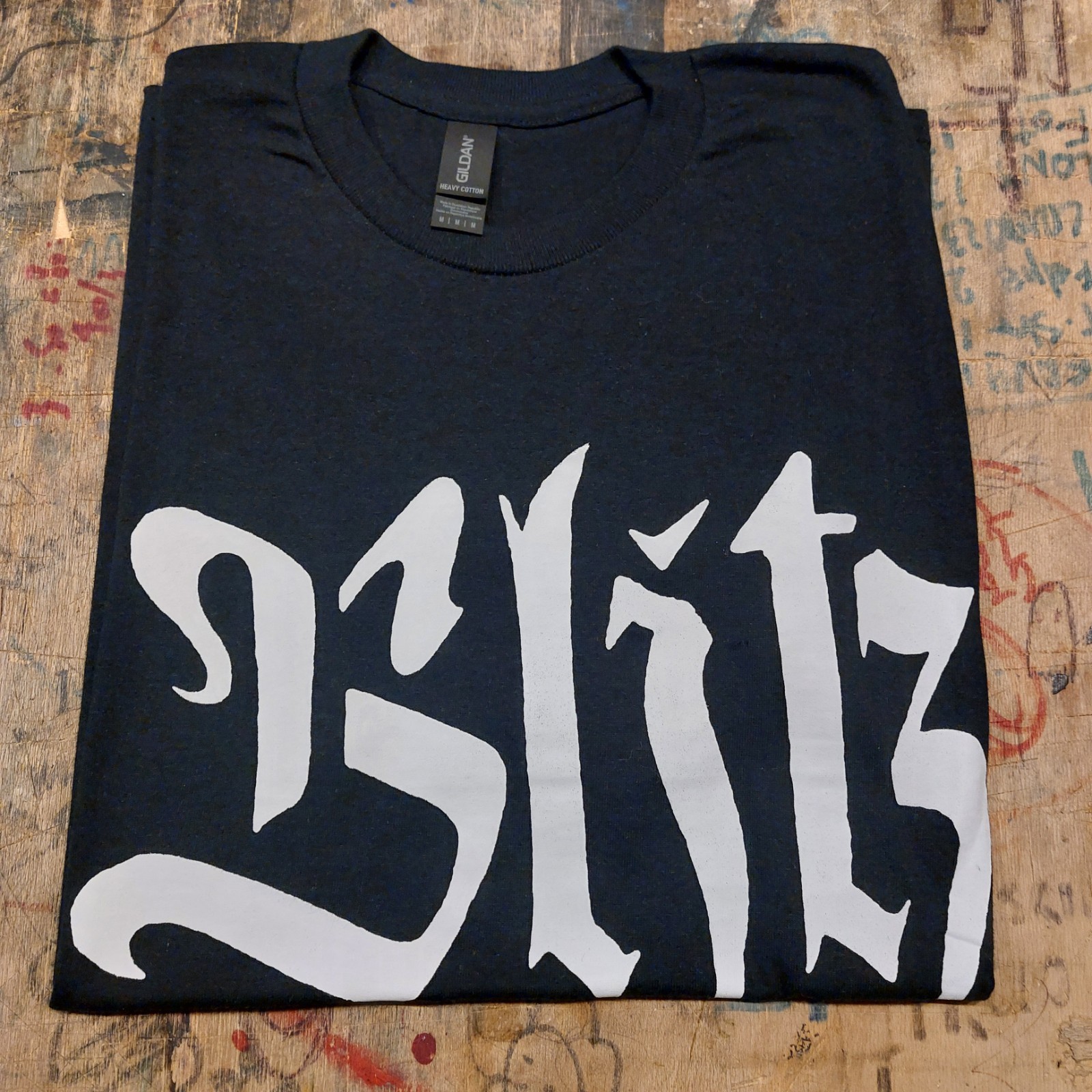 Blitz "voice of a generation" shirt size M uk punk oi! Discharge Hardcore