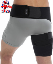 Groin Support Bandage, Adjustable Compression Wrap for Hip, Groin, Hamstring, Th