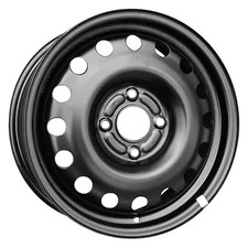 For Ford Focus 2004-2011 Cci 16-slot Black 15x6 Steel Factory Wheel Replica For Ford Focus 2004-2011 Cci 16-slot Black 15x6 Steel Factory Wheel Replica