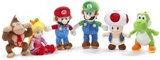 PELUCHE SUPER MARIO 30 CM E FRIENDS ORIGINALI PLUSH SOFT TOYS
