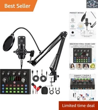 Studio-Grade Audio Interface & Voice Changer for Podcasts & Livestreaming