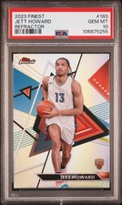 2023 TOPPS FINEST REFRACTOR #183 JETT HOWARD PSA 10
