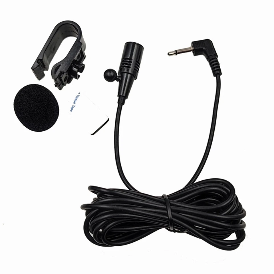 For Auto Radio 3 Meters Professional Car Audio Microphone 3.5mm Clip Jack4964 - Bild 4 von 4