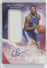 2019-20 Panini Origins Jersey Red 9/99 Eric Paschall #176 Rookie Auto RC