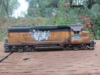 Ho scale union pacific (southern pacific patch) gp38 graffiti and weathered — photo 1