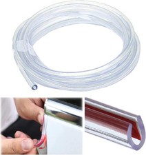 Door Edge Guards Clear, 32Ft Rubber Seal Protector U Shape Edge Trim Door Edge P