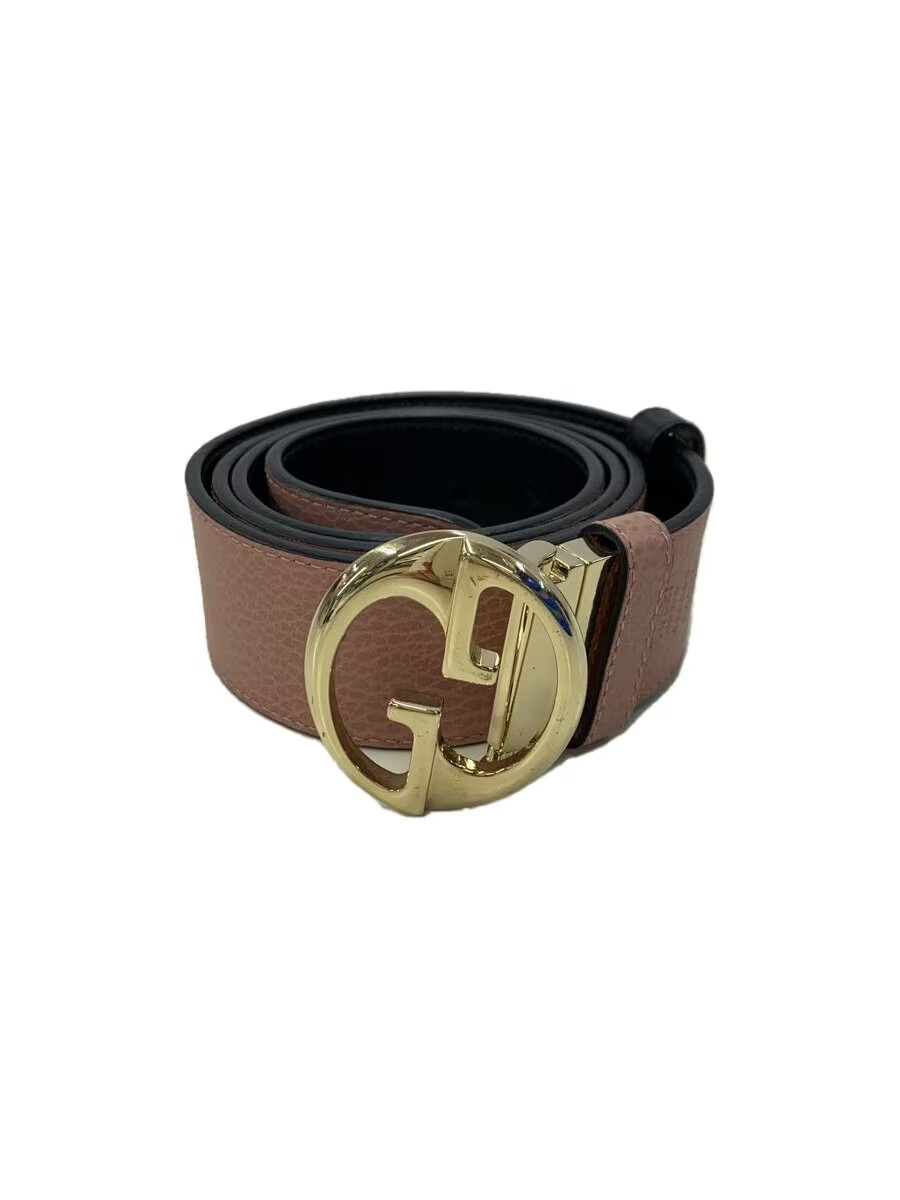 GUCCI Pink Leather Belt for Women