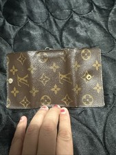 Louis Vuitton Monogram 6 Key Holder Case Brown Vintage Made in France