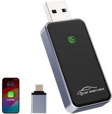 Wired to Wireless CarPlay Adapter, Dongle iPhone Auto Connect iOS10 Cars 2015 