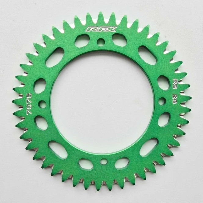RFX Pro Series Elite 45T REAR 420 Pitch Sprocket - KX65 00-26 (Green)