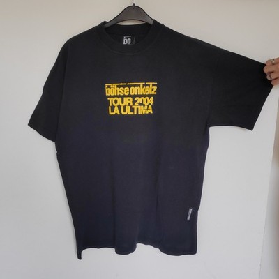 Böhse Onkelz T-Shirt Tour 2004   La Ultima   Gr. XL   Schwarz Gelb