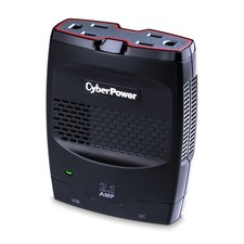 CyberPower CPS175SURC1 175W Mobile Power Inverter with 2.1A USB Charger - Slim L