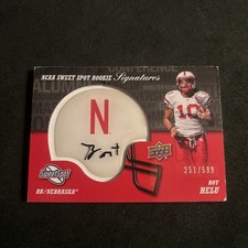 Roy Helu/599 Rookie Card 2011 Sweet Spot Rookie Signatures #RSHE . rookie card picture