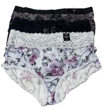 Lot Of 3 Torrid Size 0 High waist Brief, Checky Checky Curve Panties NWT