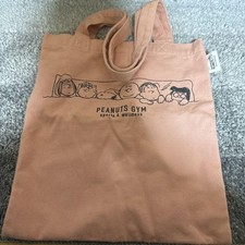PeanutsGym Tote Bag Pink Tote Bag Shoulder Ba...