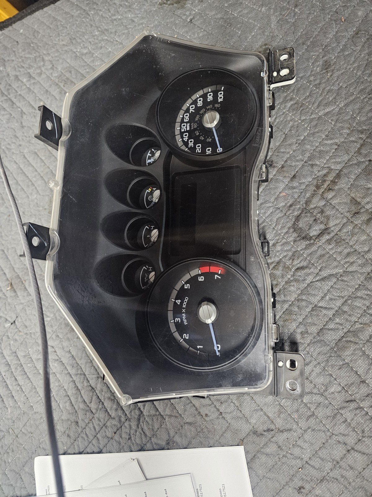 2013 F250 Super Duty OE Speedometer Gauge Cluster Gas Ford