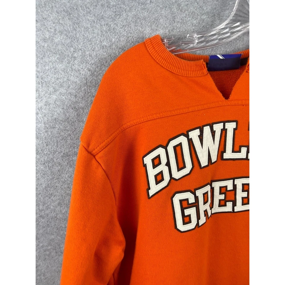 Толстовка мужская Champion Heritage боулинг зеленая университетская S оранжевая NCAA - Изображение 2 из 4