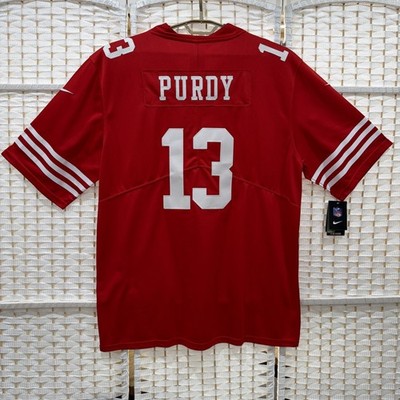 San Francisco 49ers Men's Brock Purdy #13 On Field Red Jersey Size XL  NEW