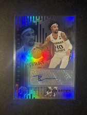 2022 Panini Illusions Rookie Auto Tevin Brown Pacers No. RS-TBR