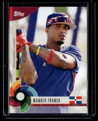 2023 Topps World Baseball Classic Global Stars Wander Franco Dominican Republic
