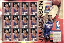 Union Island 2005 - NBA - Jim Jackson - Phoenix Suns - Arkusz dwunastu - MNH