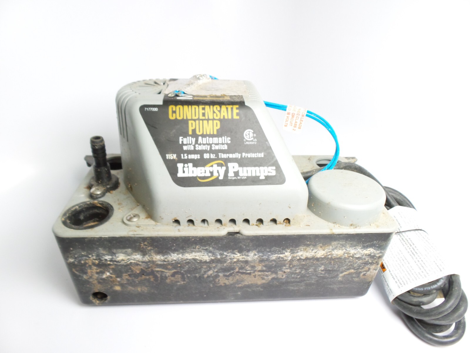 Liberty Pumps Condensate Pump LCU20S With Safety Switch 115V 1.5 Amps 60Hz eBay