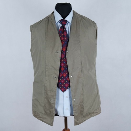 Chaqueta de Campo Para Hombres 40R Talla EE. UU. ESPRIT Marrón Sarga Algodón Abrigo Deportivo Blazer - Imagen 9 de 11