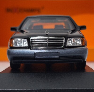 Mercedes-Benz 600 SEL (W140) 1992 Black Met 1:43 Minichamps Mercedes-Benz 600 SEL (W140) 1992 Black Met 1:43 Minichamps