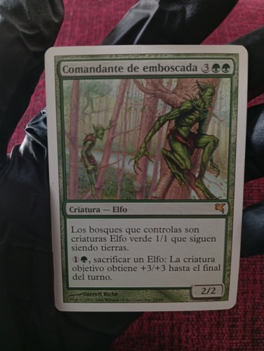 MTG Ambush Commander MP VERY RARE SPANISH Salvat-Hachette 2006 - Picture 3 of 9