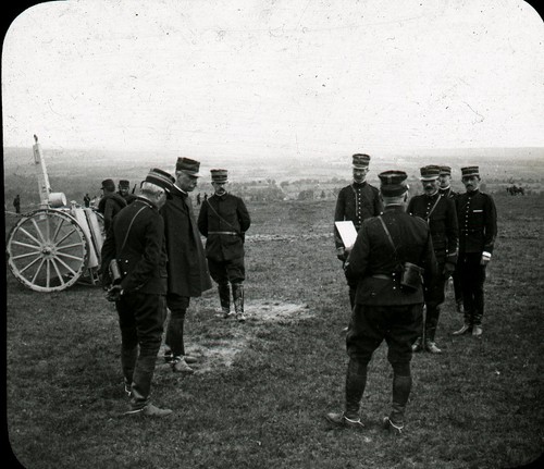 COËTQUIDAN Fête de 1908 Militaires - Boite 10 Verres Positif 10 x 8 - 1 - Picture 11 of 11
