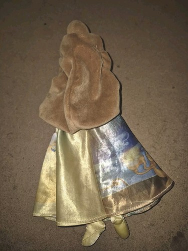 Posh Paws Disney Beauty & The Beast Belle Story Dress. Mini Doll Plush Soft Toy - Picture 2 of 9