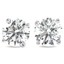 1-50-Ct-Round-Cut-Natural-Diamond-Studs-in-14K-White-or-Yellow-Gold thumbnail 1