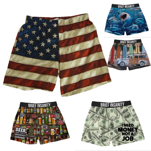 Brief Insanity Boxers Cool Polyester Boxers Brand New Underwear eBay