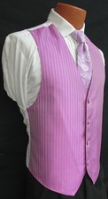 Men's Lilac Purple Jean Yves Tuxedo Vest  Choice of Tie Wedding Cruise Prom