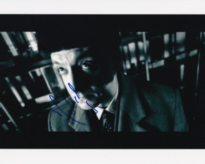 MALCOLM SINCLAIR signed Autogramm 20x25cm JAMES BOND in Person autograph COA