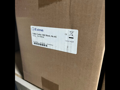 Extron  70-1185-02 Cable Cubby 1402 Black, No AC