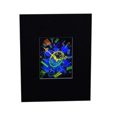 Imagen holograma 3D tiempo (grande) MATTE, película tipo REPUJADO coleccionable