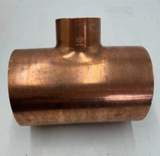 Mueller Industries 4-1/8X4-1/8X2-1/8 Pressure Copper Tee W040196 WT-600