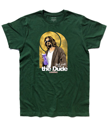 T-Shirt der Große Lebowski, Call Me The Dude, Jeff, Drugo , The Big Lebowski