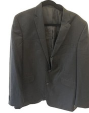 Kenneth Cole Reaction Suit Jacket Black 44 L