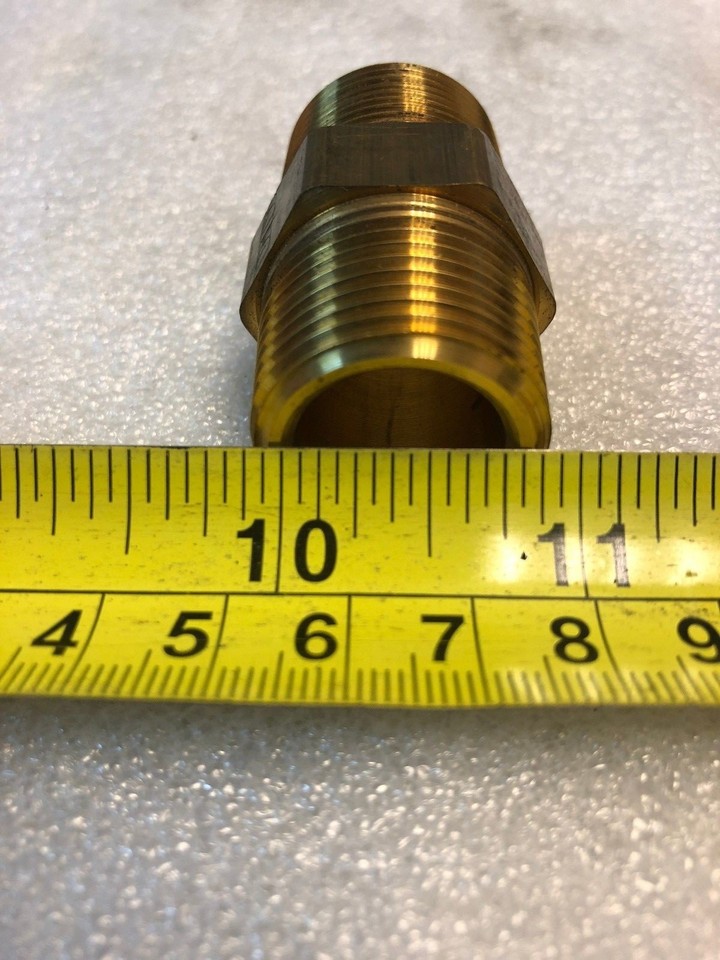 3 4in Brass Double Male End Coupling Connectors 5 Lot P n 2 3 4 EBay 3-4in-brass-double-male-end-coupling-connectors-5-lot-p-n-2-3-4-ebay