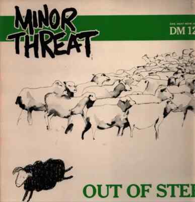 Minor Threat Out Of Step ORIGINAL GERMAN PRESS + INSERT Vinyl