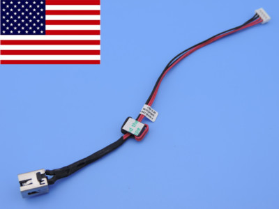 DC Power Jack Cable Charging Port For TOSHIBA SATELLITE C75D-B7100 C75D-B7215 
