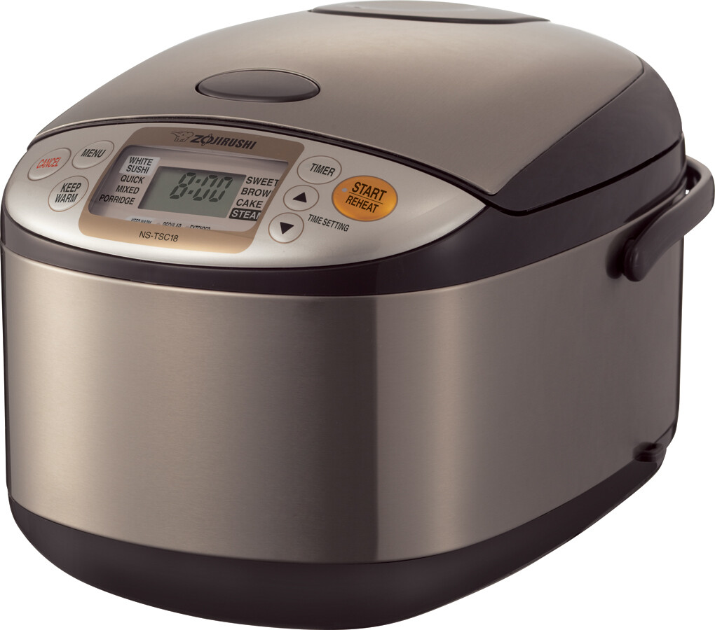 Zojirushi 炊飯器 Micom Rice Cooker Zojirushi NS-TSC18 Micom Rice Cooker and Warmer 10-cup Stainless