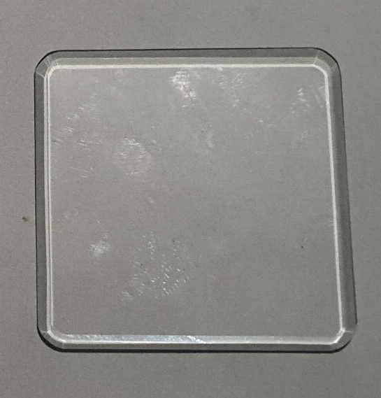 QUARKZMAN 2pcs Verre De Montre En Cristal 19,5mm Dia 1,2mm