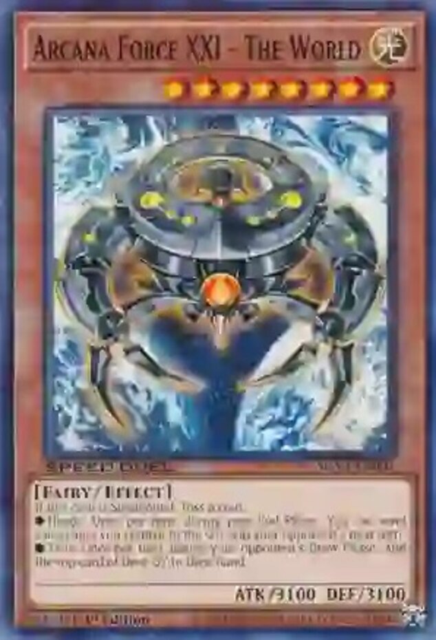 Yugioh! Arcana Force XXI - The World - SGX4-ENB01 - Common Yugioh! Arcana Force XXI - The World - SGX4-ENB01 - Common