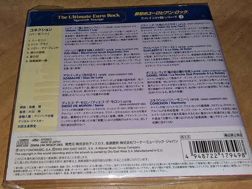 CONEXION CD Harmony 1973, MEGA RARE Edic. JAPAN 2005 ,Spanish Prog Rock *SEALED - Imagen 2 de 2