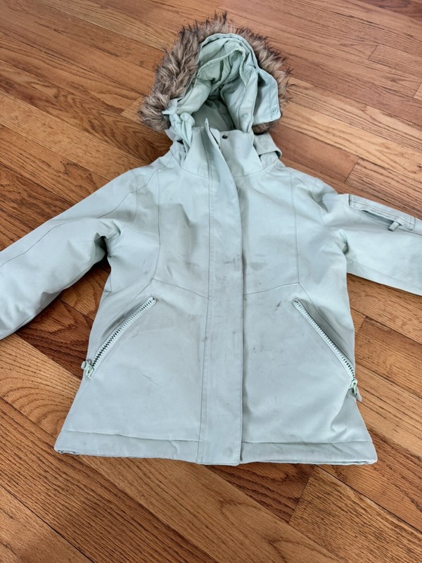Girls Roxy Ski Coat Mint Size 10